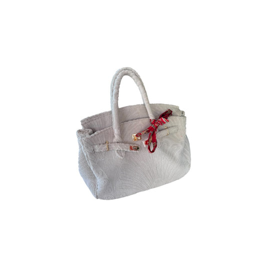 The Bag Sable Blanc